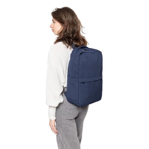 Sac à dos porte-ordinateur en polycoton 330 g/m2 Seraphina - 5