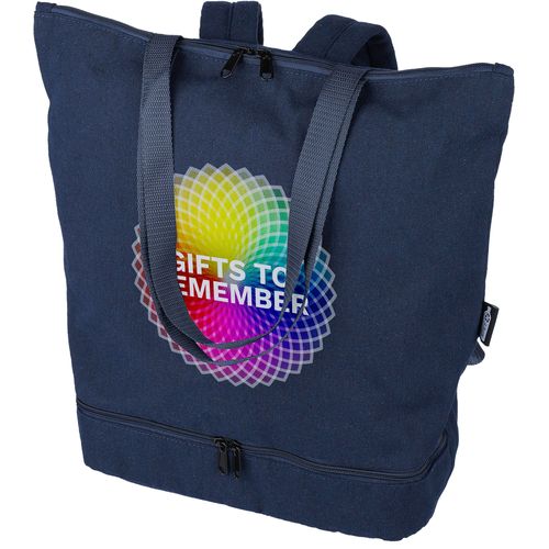 Mochila tote de polialgodón reciclado Osric