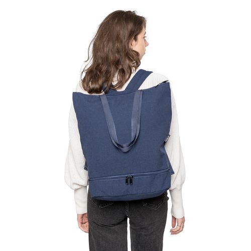 Mochila tote de polialgodón reciclado Osric