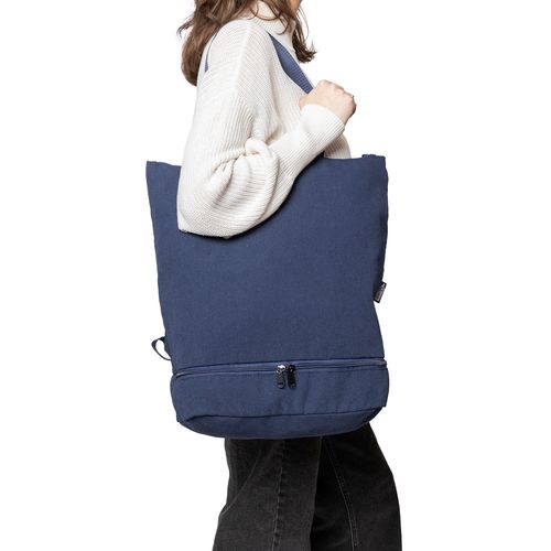 Mochila tote de polialgodón reciclado Osric
