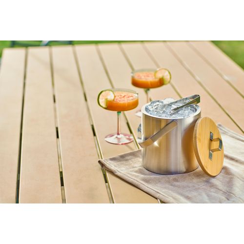 Seau à glace double paroi en acier inoxydable Fenwick - 8