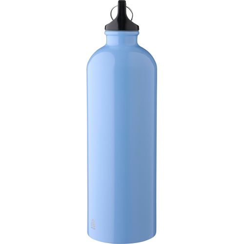 Gourde simple paroi de 750 ml en acier inoxydable recyclé Emeric - 5