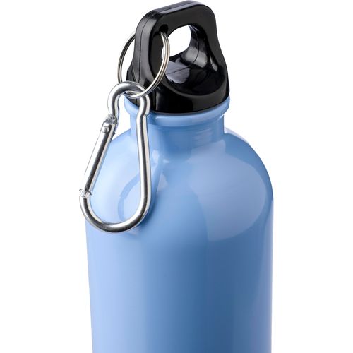 Gourde simple paroi de 400 ml en acier inoxydable recyclé Sable - 9