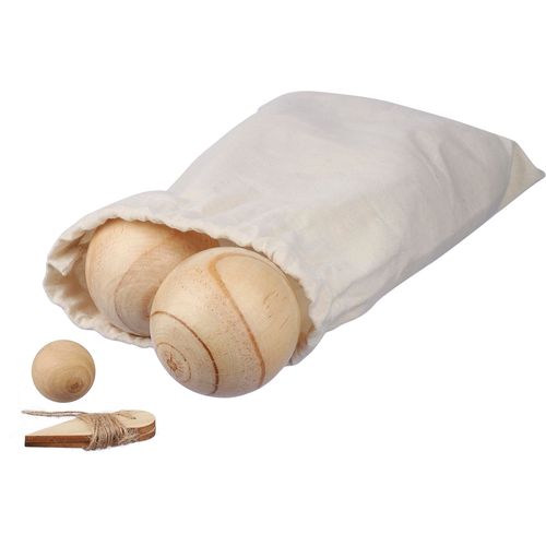 Ensemble de jeu de boules en bois Quillian - 5