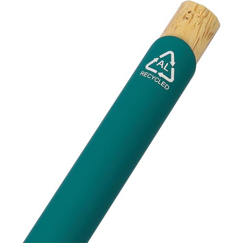 Stylo bille en aluminium recyclé toucher gomme Calandra - 3