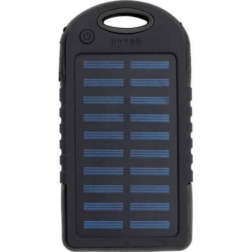 Power bank solaire en ABS et gomme Arin - 1