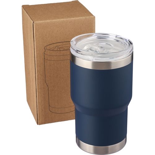 Mug nomade double paroi en acier inoxydable recyclé de 350 ml Ayen - 10