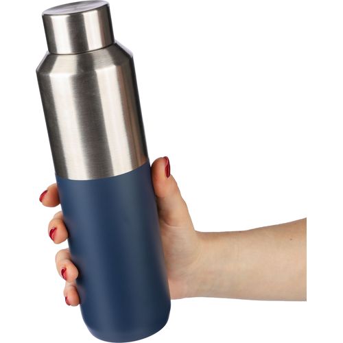 Bouteille double paroi de 600 ml en acier inoxydable recyclé Esen - 5