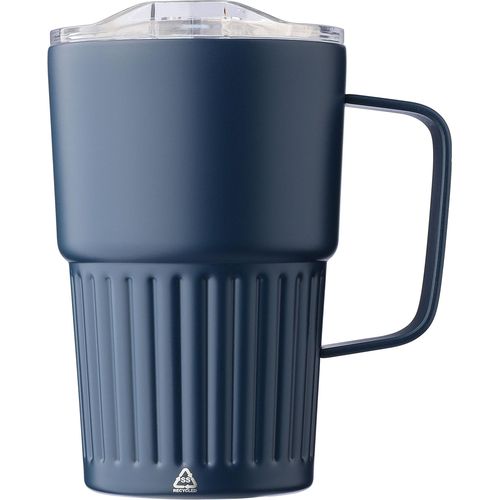 TAZA TERMO DE ACERO INOX. RECICLADO (450 ML) CALO