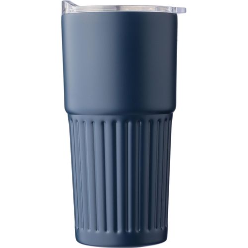 Mug double paroi en acier inoxydable recyclé de 500 ml Kael - 6
