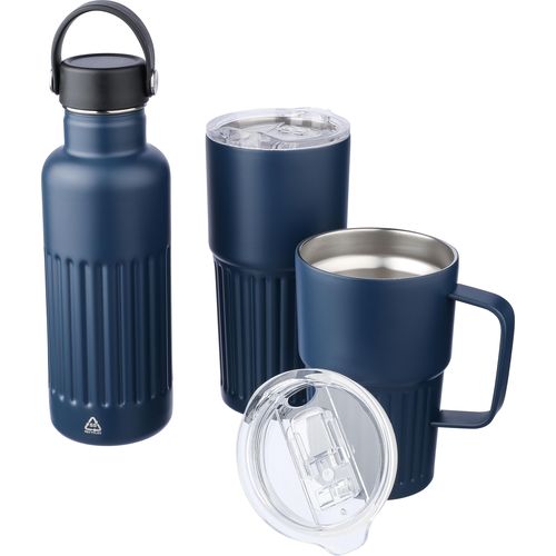 Vaso termo de acero inox. reciclado (500 ml) Kael