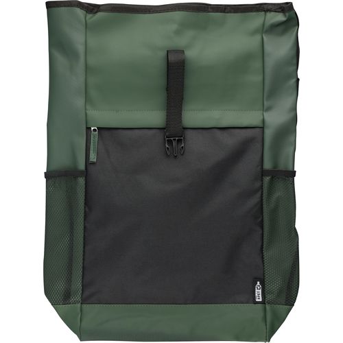 Mochila enrollable de poliéster rPET (600D) Yani