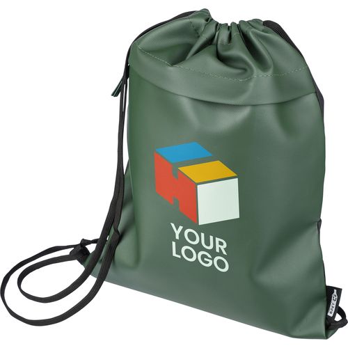 Mochila con cordones de poliéster rPET (600D) Auri