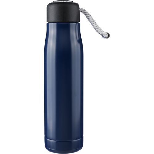 Gourde double paroi de 500 ml en acier inoxydable recyclé Solene - 4