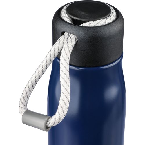 Gourde double paroi de 500 ml en acier inoxydable recyclé Solene - 10