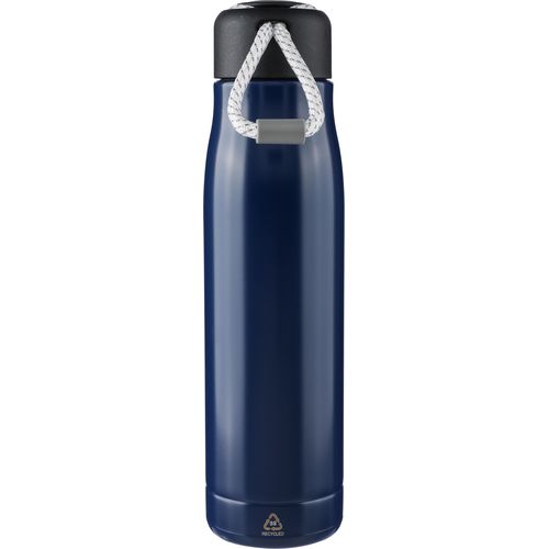 Gourde double paroi de 500 ml en acier inoxydable recyclé Solene