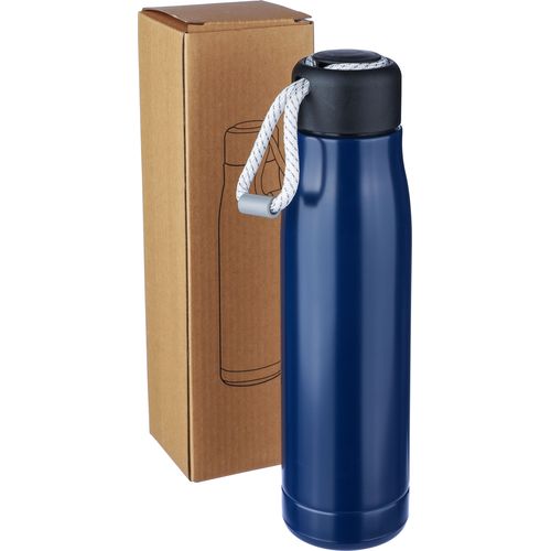 Gourde double paroi de 500 ml en acier inoxydable recyclé Solene