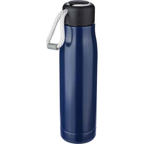 Gourde double paroi de 500 ml en acier inoxydable recyclé Solene