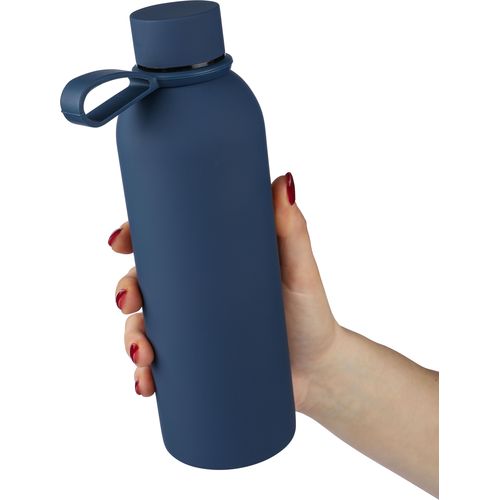 Botella termo de acero inox. reciclado (500 ml) Sena