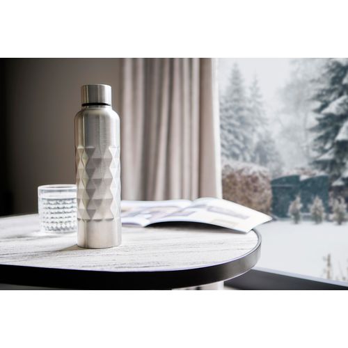 Gourde simple paroi de 800 ml en acier inoxydable recyclé Talin - 6