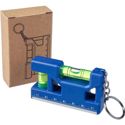 Porte-clés niveau à bulle en ABS recyclé Indira - 9