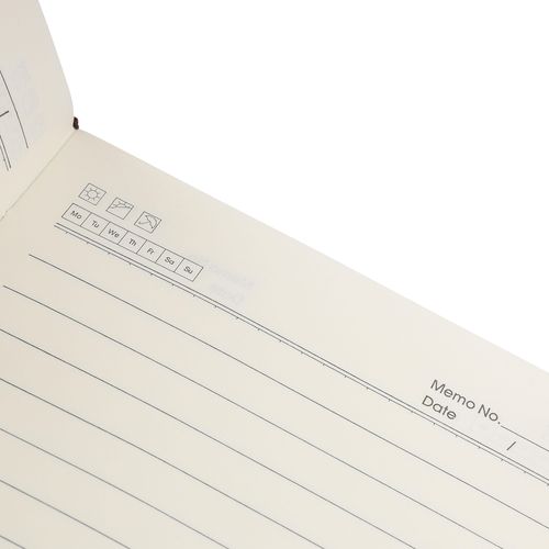 Carnet A5 en PU recyclé Elian - 7