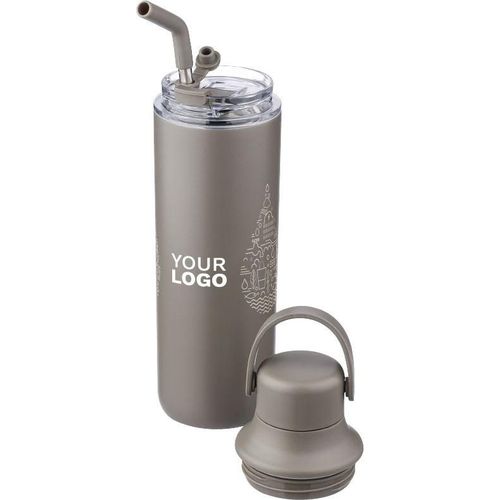 Gourde double paroi de 500 ml en acier inoxydable Omari - 3