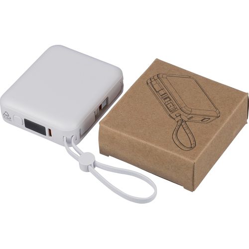 Power bank en ABS recyclé Jona - 6