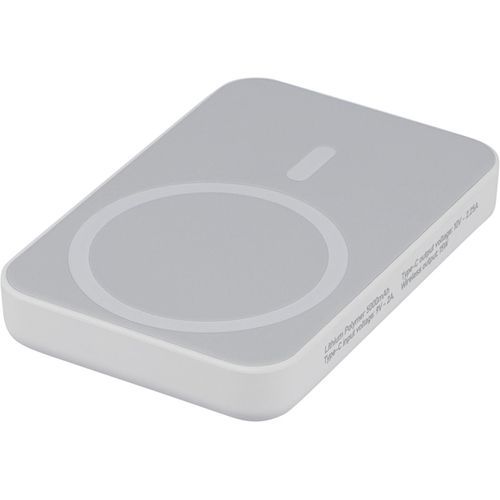 Power bank sans fil en ABS recyclé Miren - 9