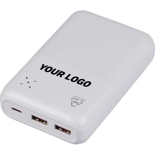 Power bank en ABS recyclé Rayen - 3