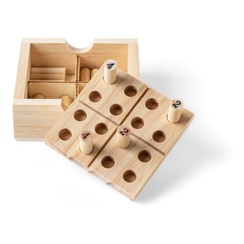 Mini Sudoku en bois de pin Kenza - 6