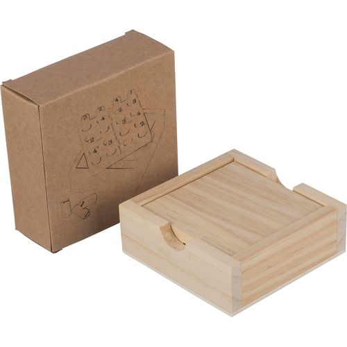 Mini Sudoku en bois de pin Kenza - 7