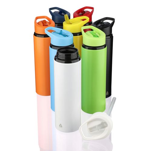 Gourde de 500 ml en acier inoxydable recyclé Zeno - 9