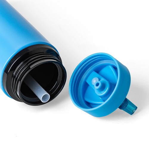 Gourde de 500 ml en acier inoxydable recyclé Zeno - 5