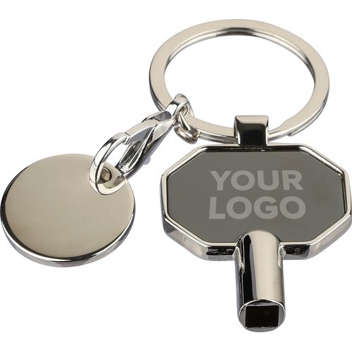 Porte-clés purgeur de radiateur en alliage de zinc recyclé Mara - 2