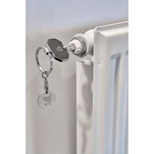 Porte-clés purgeur de radiateur en alliage de zinc recyclé Mara - 7