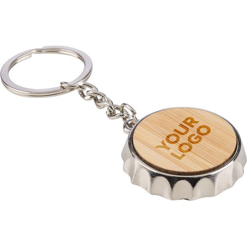 Porte-clés en alliage de zinc Finn - 2