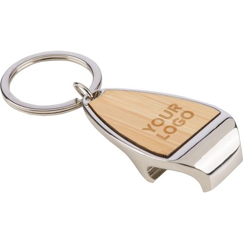 Porte-clés en alliage de zinc Aria - 2