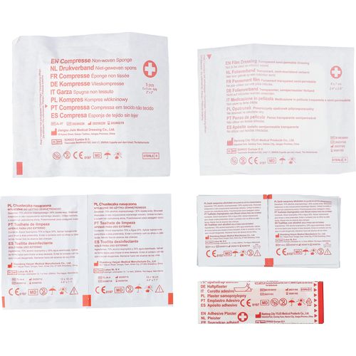Trousse de premiers secours en polyester rPET 600D Kairo - 7