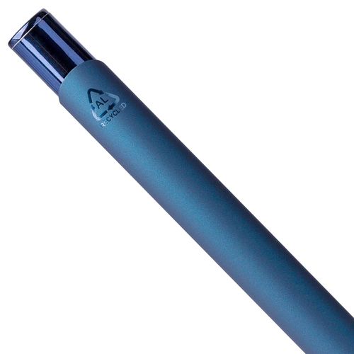 Stylo à bille toucher gomme en aluminium recyclé Anisa - 5