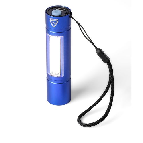 Lampe de poche COB en aluminium recyclé Sami - 4