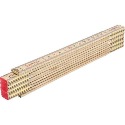 Mètre pliable en bois de bouleau Ezio - 2