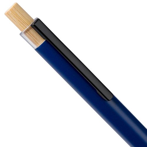 Stylo à bille poussoir laqué en aluminium recyclé Maren - 9