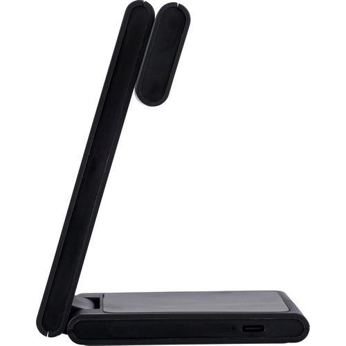 Power bank magnétique sans fil 3 en 1 en ABS recyclé Valerio - 4