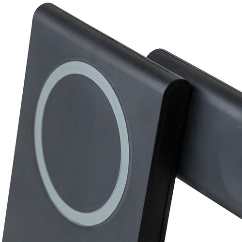 Power bank magnétique sans fil 3 en 1 en ABS recyclé Valerio - 14