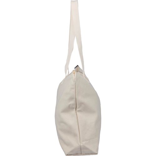 Sac shopping en polycoton recyclé 330 g/m2 Malina - 4