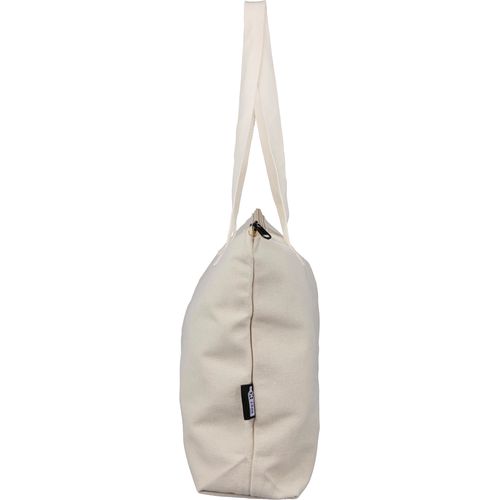 Sac shopping en polycoton recyclé 330 g/m2 Malina - 6