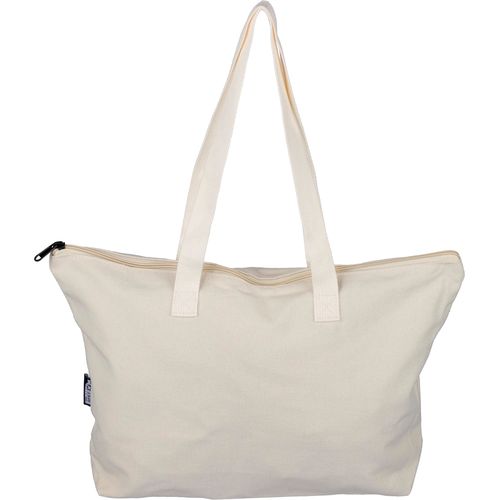 Sac shopping en polycoton recyclé 330 g/m2 Malina - 7