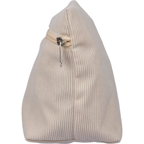 Trousse à maquillage zippée en velours côtelé Tia - 4