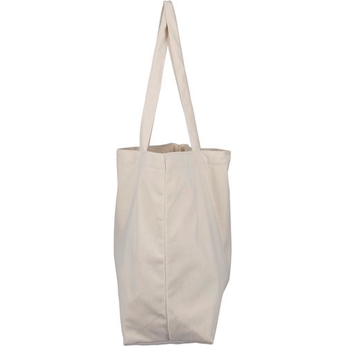 Sac shopping en velours côtelé Tino - 4